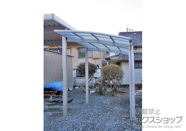 愛知県海部郡蟹江町ののカーポート レイナポートグラン　積雪〜20cm対応 施工例