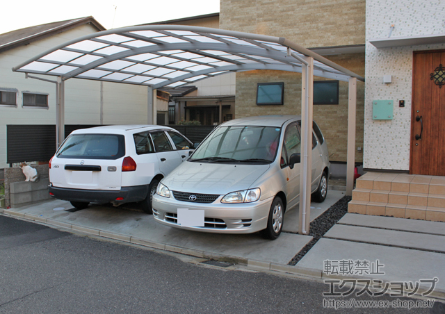 愛知県名古屋市ののカーポート レイナツインポートグラン　積雪〜20cm対応 施工例