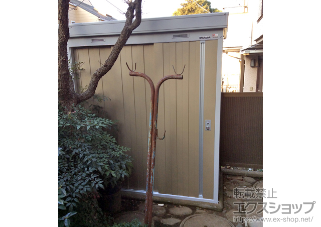 神奈川県横浜市のの物置・屋外倉庫 ネクスタ 一般型(NXN-17S) 施工例