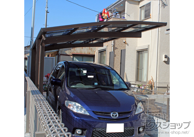 埼玉県さいたま市ののカーポート プレシオスポート 積雪〜20cm対応 施工例