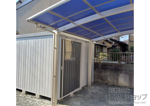 静岡県浜松市ののカーポート プレシオスポート 積雪〜20cm対応 施工例