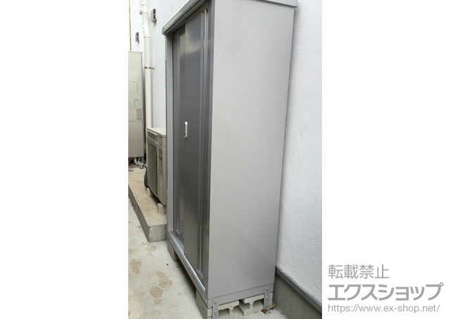 東京都世田谷区のの物置・屋外倉庫 シンプリー 一般型 900×415×1603(MJX-094DP　FS) 施工例