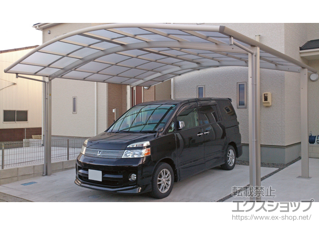 愛知県丹羽郡大口町ののカーポート レイナツインポートグラン　積雪〜20cm対応 施工例