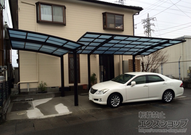 静岡県焼津市ののカーポート レイナポートグラン　積雪〜20cm対応 施工例