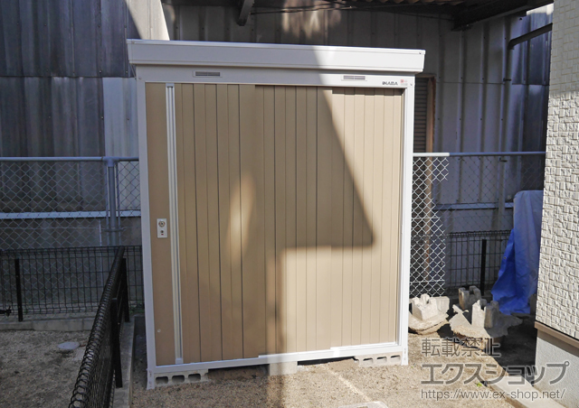 熊本県合志市のの物置・屋外倉庫 ネクスタ 一般型(NXN-17S) 施工例