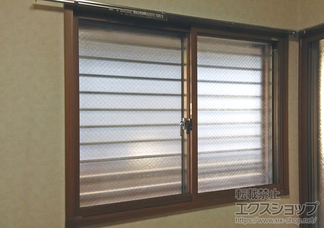 神奈川県横浜市のの二重窓（内窓） インプラス(ダストバリア)引き違い窓2枚建て 施工例