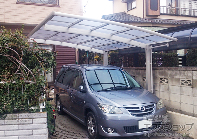 埼玉県春日部市ののカーポート レイナポートグラン　積雪〜20cm対応 施工例