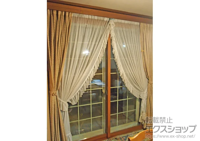 兵庫県加古川市のLIXIL リクシル（トステム）の内窓（二重窓・二重サッシ） インプラス ダストバリア仕様 引違い窓 施工例