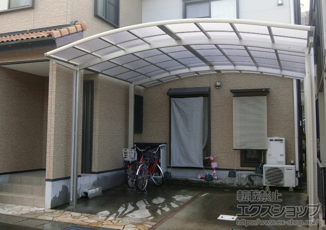 愛知県春日井市ののカーポート レイナツインポートグラン　積雪〜20cm対応 施工例