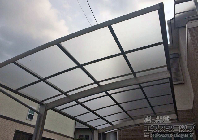 大阪府高石市ののカーポート レイナポートグラン　積雪〜20cm対応 施工例