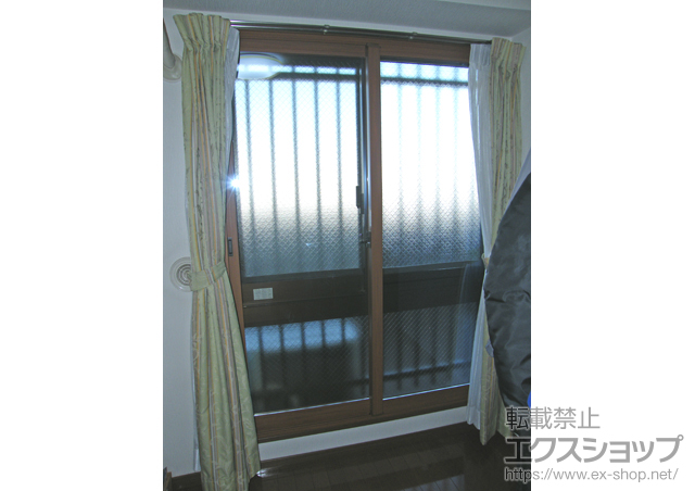 千葉県市川市のの二重窓（内窓） インプラス(ダストバリア)引き違い窓2枚建て 施工例