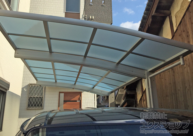 大阪府吹田市ののカーポート レイナポートグラン　積雪〜20cm対応 施工例