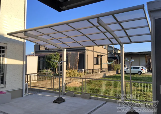 静岡県浜松市のValue Selectのカーポート プレシオスポート 積雪〜20cm対応 施工例
