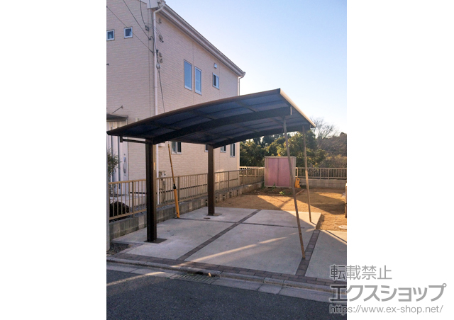 千葉県四街道市ののカーポート プレシオスポート 積雪〜20cm対応 施工例