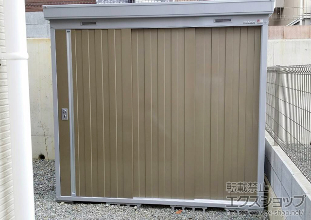 兵庫県三木市のの物置・屋外倉庫 ネクスタ 一般型(NXN-40S) 施工例