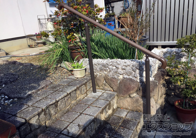 大阪府南河内郡河南町のの手すり グリップライン 歩行補助手すり 施工例