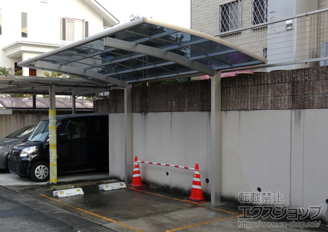 福岡県大野城市ののカーポート プレシオスポート 積雪〜20cm対応 施工例