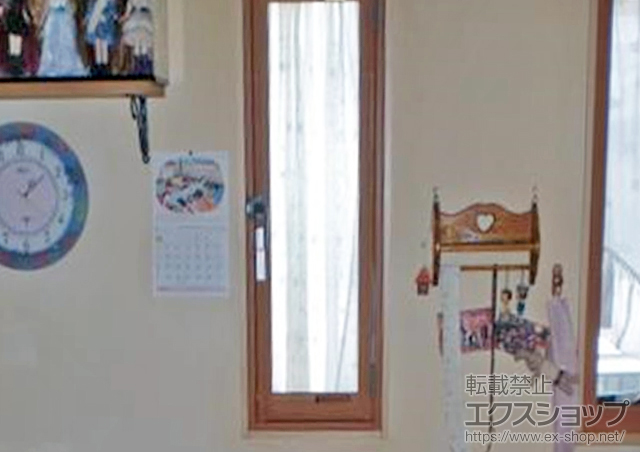 愛媛県松山市のの二重窓（内窓） インプラス ダストバリア仕様 開き窓 左吊元 施工例