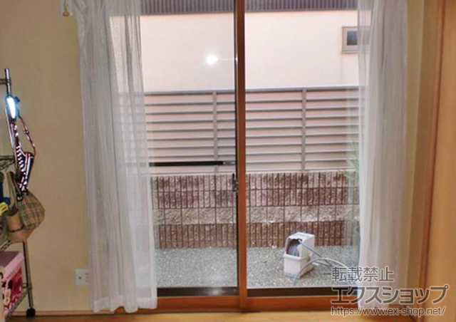 愛媛県松山市のの二重窓（内窓） インプラス ダストバリア仕様 引違窓 2枚建 施工例