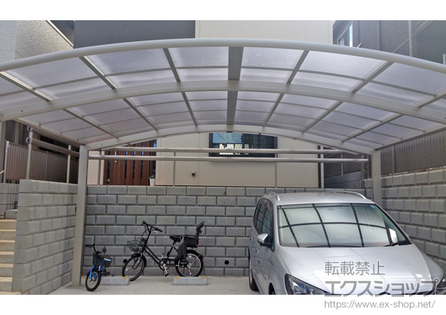 千葉県千葉市ののカーポート レイナツインポートグラン　積雪〜20cm対応 施工例