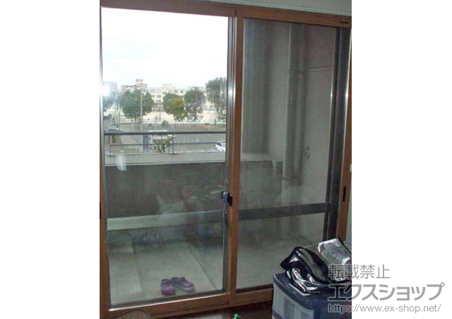 福岡県福岡市のの二重窓（内窓） プラマードU引違い窓2枚建て 施工例