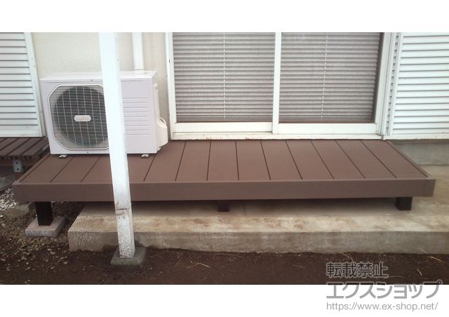 神奈川県厚木市ののウッドデッキ リウッドデッキ 200 施工例