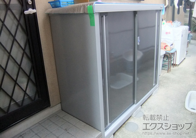 大阪府松原市のの物置・屋外倉庫 シンプリー 一般型(MJN-156C) 施工例