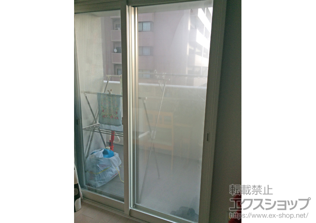 岡山県倉敷市のの二重窓（内窓） インプラス(ダストバリア)引き違い窓2枚建て 施工例