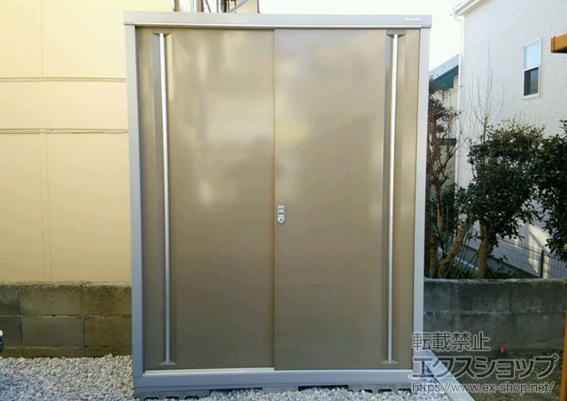 神奈川県横浜市のの物置・屋外倉庫 シンプリー 一般型（MJN-156EP MB） 施工例