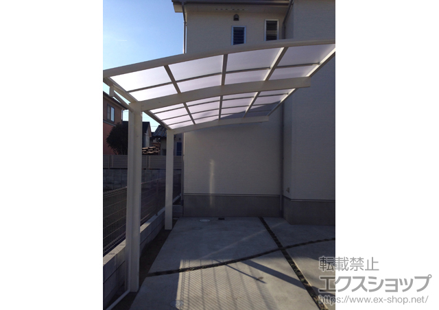 岐阜県各務原市ののカーポート レイナポートグラン　積雪〜20cm対応 施工例