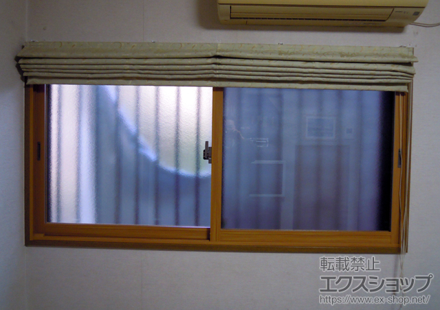 京都府京都市のの二重窓（内窓） インプラス(ダストバリア)引き違い窓2枚建て 施工例