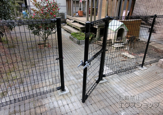 熊本県玉名郡南関町のの門扉 M0門扉 片開き 施工例