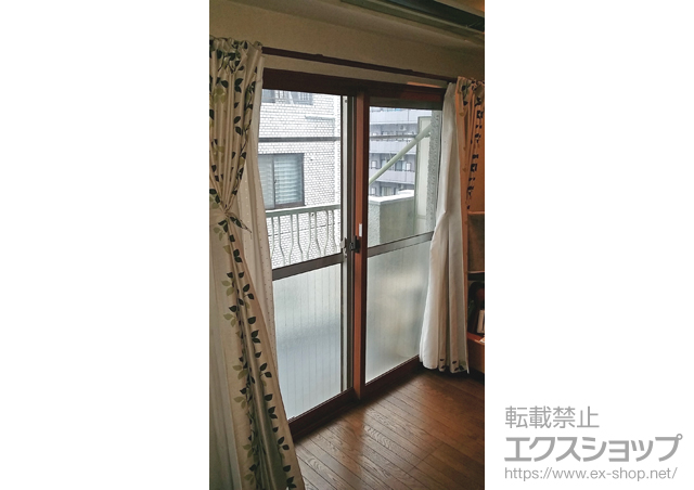 神奈川県川崎市のの二重窓（内窓） インプラス(ダストバリア)引き違い窓2枚建て 施工例