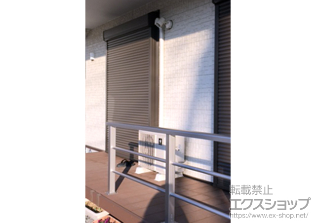 栃木県宇都宮市のLIXIL リクシル（トステム）の窓シャッター リフォームシャッター イタリヤ 手動式 施工例