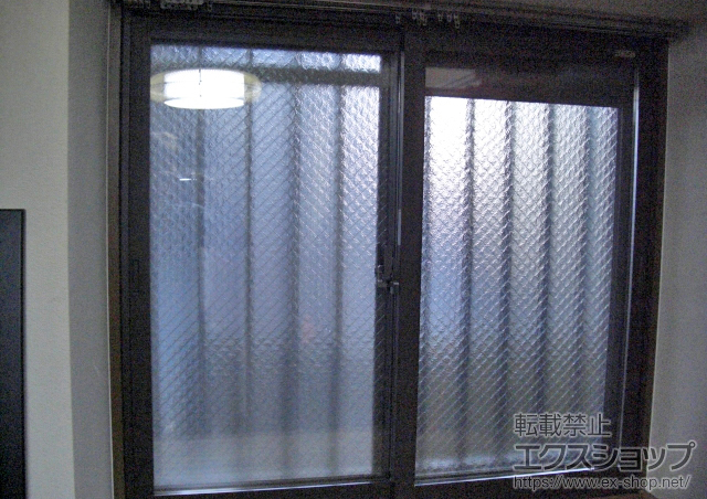 神奈川県藤沢市のの二重窓（内窓） インプラス(ダストバリア)引き違い窓2枚建て 施工例