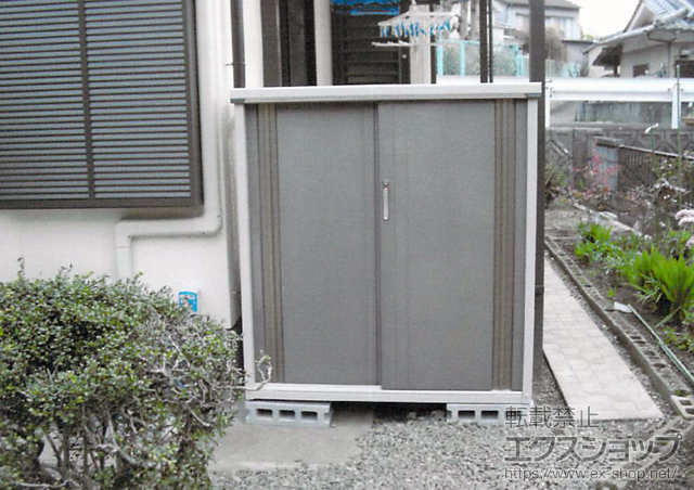 大分県大分市のの物置・屋外倉庫 グランプレステージジャスト 一般型 （M-135CT） 施工例