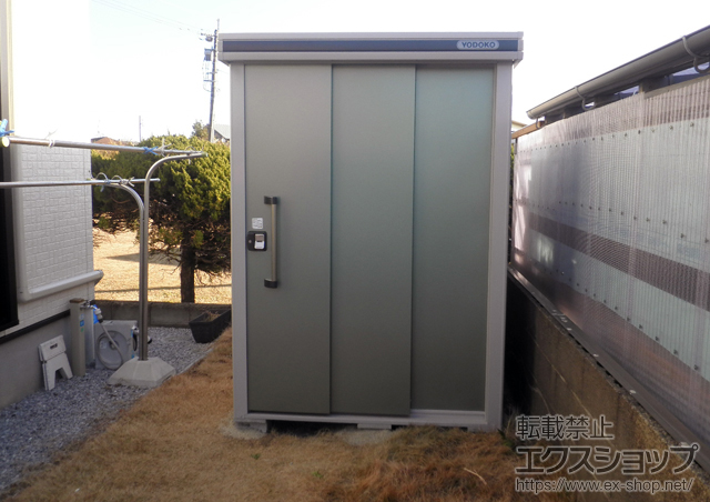 宮崎県宮崎市のの物置・屋外倉庫 エルモ 一般型 (LMD-1522) 施工例