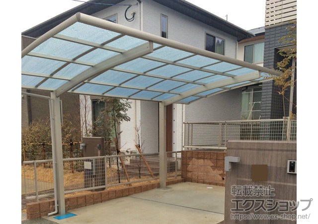 福岡県宗像市ののカーポート レイナポートグラン　積雪〜20cm対応 施工例