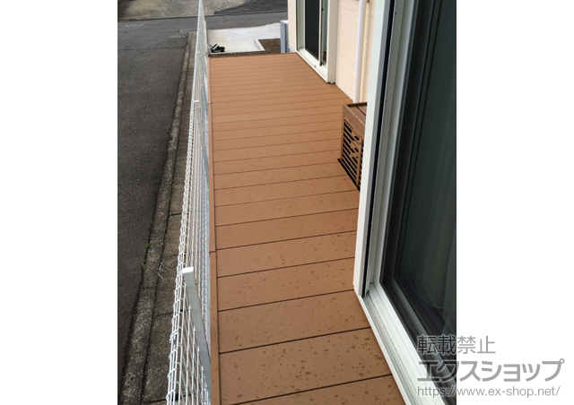 神奈川県相模原市ののウッドデッキ リウッドデッキ 200 施工例