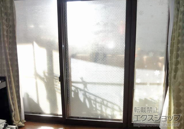 神奈川県海老名市のの二重窓（内窓） インプラス(ダストバリア)引き違い窓3枚建て(外内内) 施工例