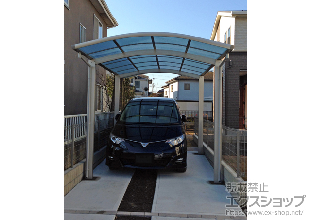 栃木県小山市ののカーポート レイナワンポートグラン　積雪〜20cm対応 施工例