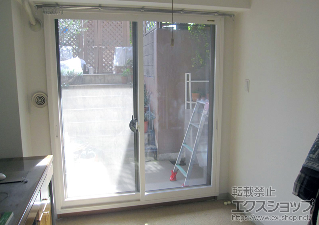 東京都足立区のの二重窓（内窓） プラマードU引違い窓2枚建て 施工例