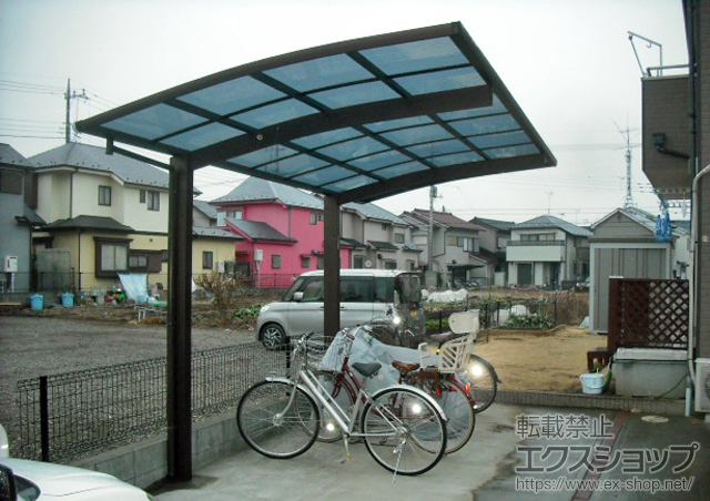 埼玉県所沢市ののカーポート プレシオスポート 積雪〜20cm対応 施工例