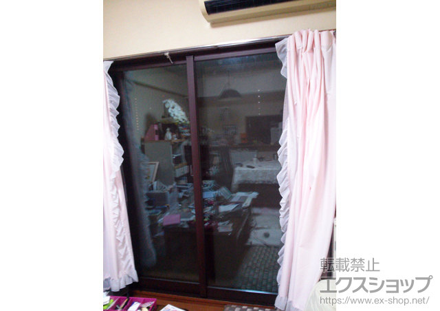 東京都江東区のの二重窓（内窓） インプラス(ダストバリア)引き違い窓2枚建て 施工例