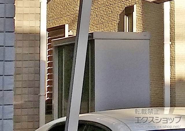 東京都中野区のの物置・屋外倉庫 シンプリー 一般型（MJN-115E OG） 施工例