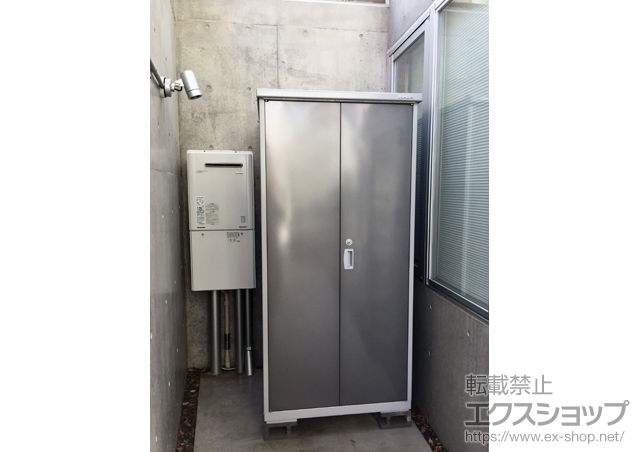 東京都港区のの物置・屋外倉庫 アイビーストッカー 一般型 （BJN-099E） 施工例