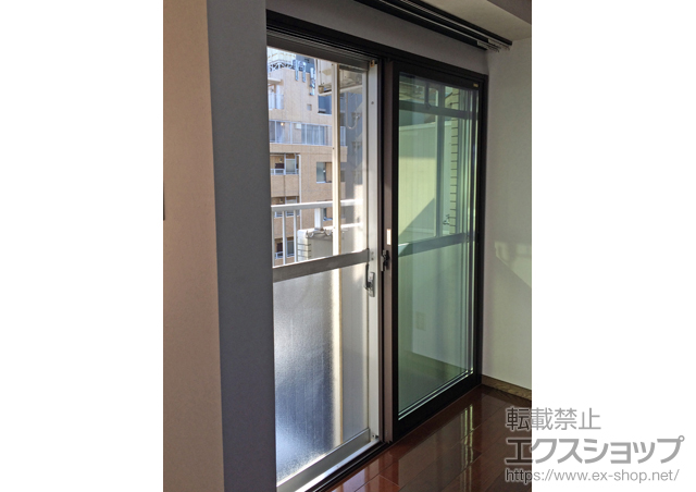 東京都練馬区のの二重窓（内窓） インプラス(ダストバリア)引き違い窓2枚建て 施工例