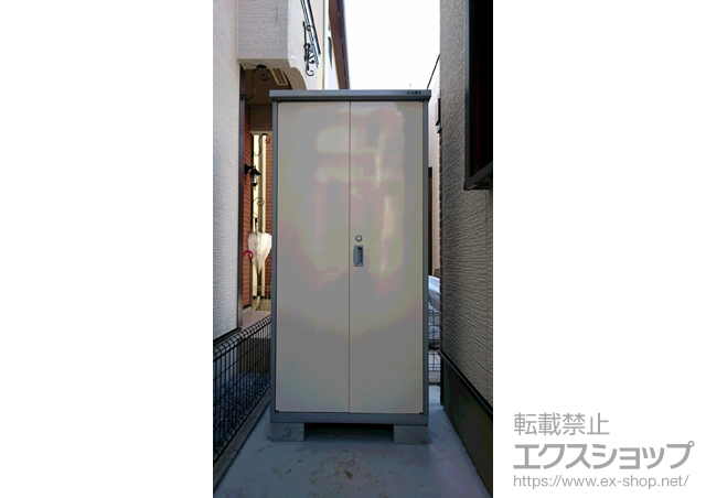 埼玉県戸田市のの物置・屋外倉庫 アイビーストッカー 一般型　（BJN-099E） 施工例