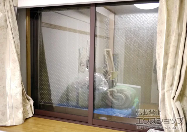 千葉県市原市のの内窓（二重窓・二重サッシ） インプラス(ダストバリア)引き違い窓2枚建て 施工例