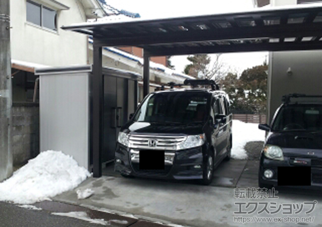 長野県松本市のの物置・屋外倉庫 エルモ 一般型?(LMD-2911) 施工例